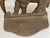 Stately Antique 1920’s Finely-Cast With Bronze Finish, ‘Mirrored’ Pair Elephant, Pachyderm Bookends For Sale - Image 11 of 12