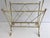 1940s 1940s Neoclassical brass and glass magazine rack, Maison Jansen For Sale - Image 5 of 12