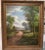 Traditional 1960s 72 Inch Massive and Monumental Landscape Oil Painting Ornate Frame For Sale - Image 3 of 3