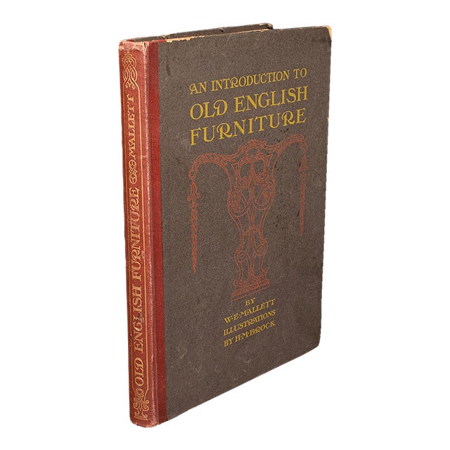 1910's Antique Book Old English Furniture For Sale