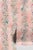 Mahjong Floral Stripe Grasscloth Wallpaper by House Party | Coral Crack | 8 Yards For Sale