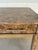 Jonathan Charles Modern Golden Amber Burl Wood Fulgurite Writing Desk For Sale In Atlanta - Image 6 of 6