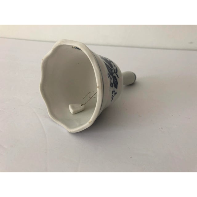 Japan Blue Onion Dinner Bell Ceramic