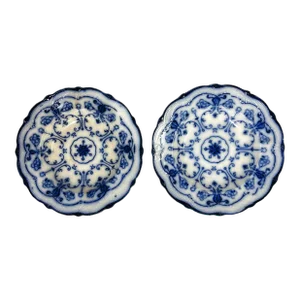 Antique Late 1800's English New Wharf Conway Serving Bowls- a Pair