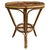 Vintage French Rattan Side Table, 1950s For Sale - Image 10 of 18
