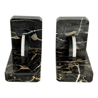 Marble Bookends, France, 20th Century, Set of 2 For Sale