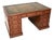 Antique Victorian Leather Top Partners Desk, 1860 For Sale
