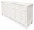 Mid-Century Modern Vintage Baker Furniture Nine-Drawer Dresser – Benjamin Moore Simply White Oc-117 For Sale - Image 3 of 8