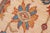 1990s Shabby Chic Ziegler Tan/Rust Wool Runner Rug- 2'1'' X 4'10'' For Sale - Image 5 of 10