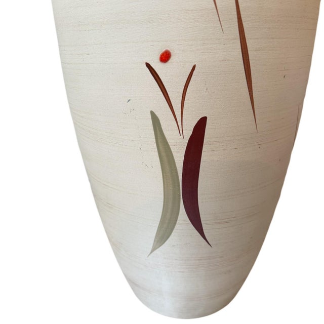 Beige 1960s West German Pottery Vase by Bay Keramik For Sale - Image 8 of 10