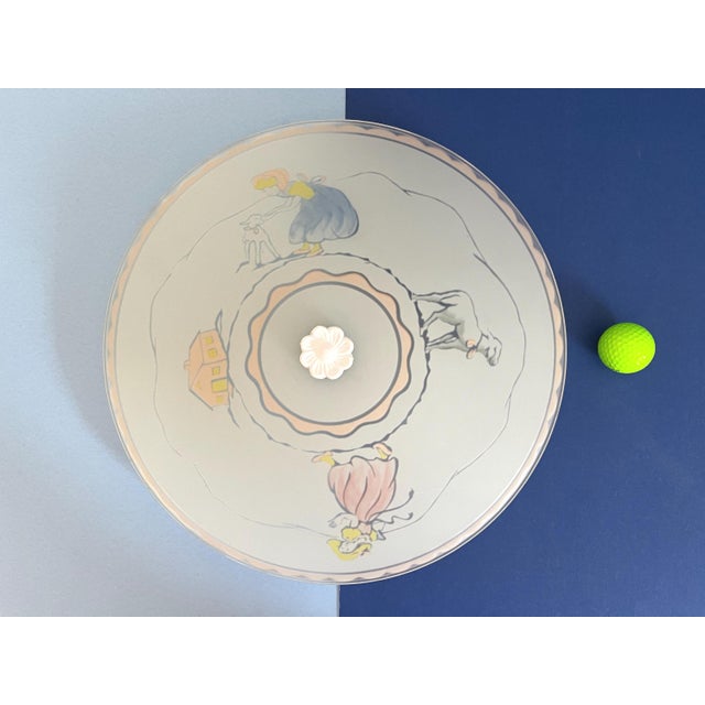 1950s Nursery Rhyme Flush Light For Sale - Image 10 of 15