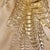 Gold Pair of Gold Leaves Murano Glass Sconces For Sale - Image 8 of 9