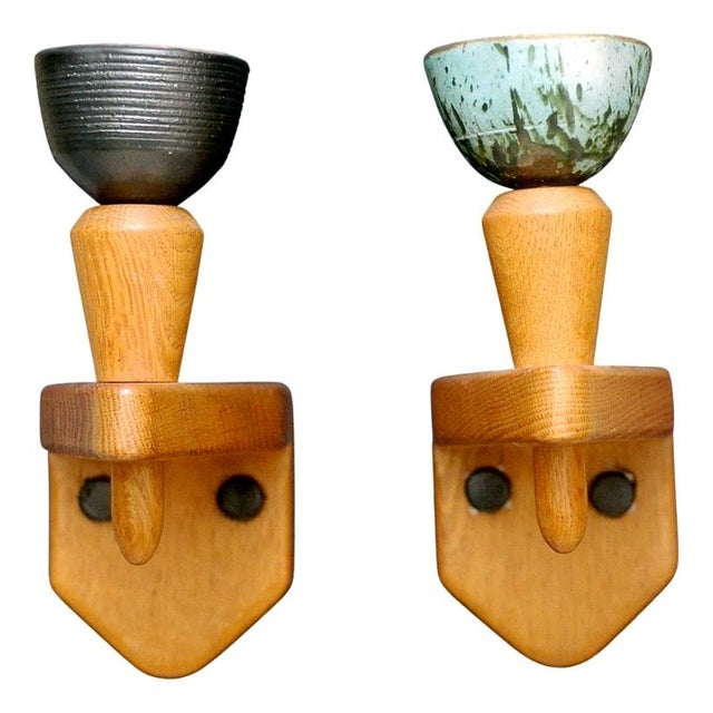 Wall Lights by Guillerme Et Chambron, Set of 2 For Sale - Image 6 of 6