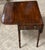 19th Century English Regency Mahogany Diminutive Drop-Leaf Side Table with Drawer, Circa 1830 For Sale - Image 5 of 14