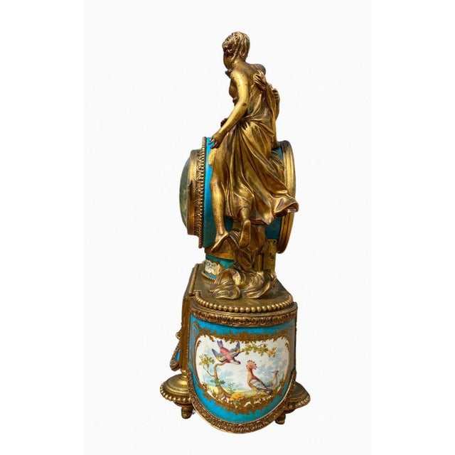 Mantelpiece Set from Sèvres Porcelain, Set of 3 For Sale - Image 9 of 13