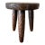 Vintage Reclaimed Pine Side Table 17.5″ – Walnut For Sale