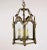 French Circa 1800 French Louis XIV Bronze Lantern With Cut Glass Panels For Sale - Image 3 of 13