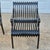 1990s Thonet Style Black Lacquered Sculptural Wood Slatted Arm Chairs, a Pair For Sale In Washington DC - Image 6 of 18
