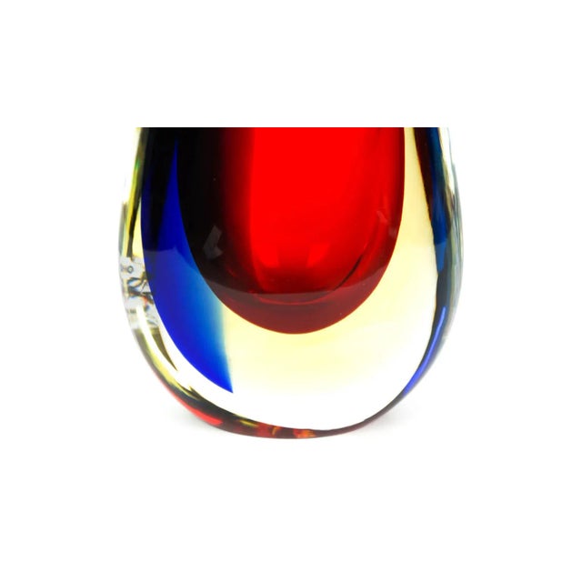 Blown Sommerso Murano Glass Vase by Michele Onesto for Made Murano Glass, 2019 For Sale - Image 4 of 9