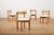 Chairs in Oak Frame, 1960, Set of 4 For Sale - Image 13 of 13