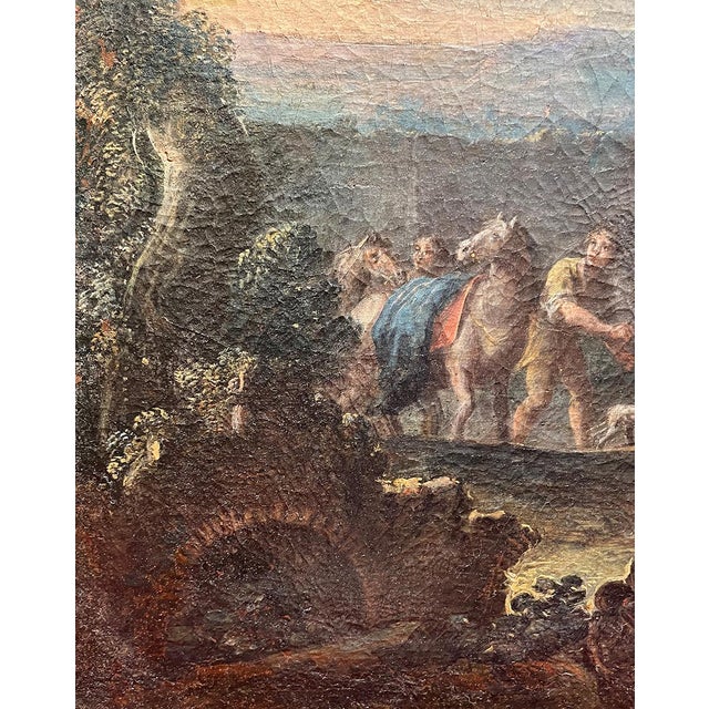 Nicola Viso, The Adoration of the Magi, Oil on Canvas, 18th Century, Framed For Sale - Image 13 of 18