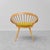 1960s Circular Wooden Armchair, 1960s For Sale - Image 5 of 8