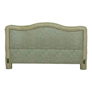 Custom King Size Upholstered Headboard For Sale