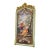 French Rococo Romantic Wall Art – Gilded Green Frame With Elegant Musical Couple Scene For Sale