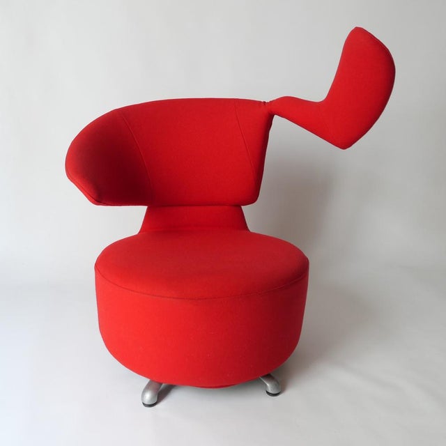 Canta Swivel Chair by Toshiyuki Kita for Cassina, 2010s, in Good conditions. Designed from 2000 This piece has an...