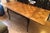 Beautiful French Country draw leaf or refectory table with unique parquet top with two leaves 17” each with leaves out...