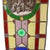 Large Colorful Stained-Glass with Medallion For Sale - Image 16 of 18