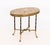 Louis XVI Style Brech d'Alep Marble Top and Gilt Metal Mounted Side Table For Sale - Image 9 of 11