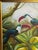 Dorothy Draper Late 20th Century Palm Beach Regency Toucans in Paradise Tropical Print Gilt Framed For Sale - Image 4 of 9