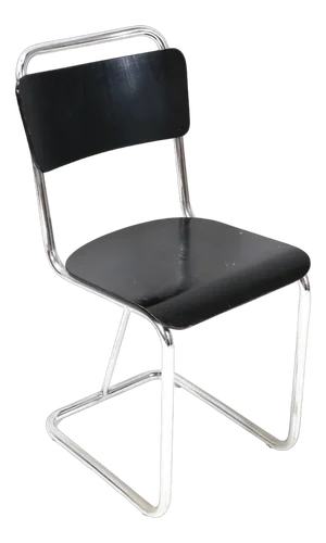 Bauhaus Tubular Side Chair, 1930s