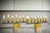 1970s Brutalist 7 Light Menorah Candelabra For Sale - Image 5 of 8