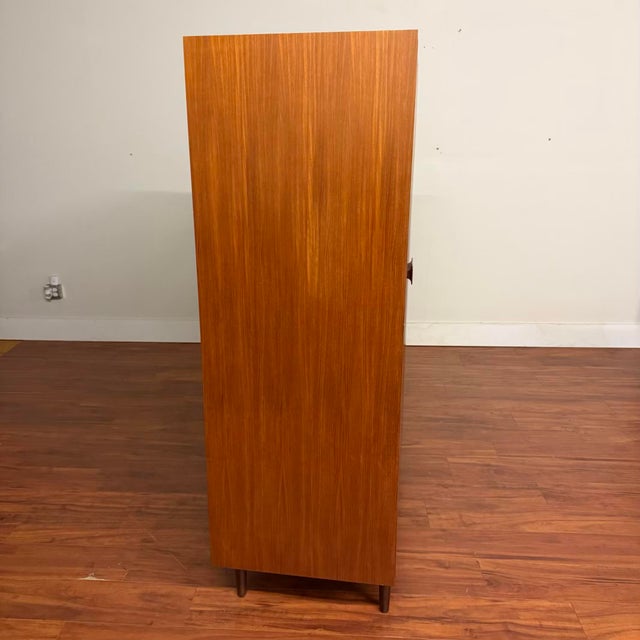 G-Plan Furniture G-Plan Ib Kofod Larsen Teak & Rosewood Wardrobe Armoire For Sale - Image 4 of 17