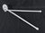 Mid-Century Modern European Mid Century Enamel Double Arm Towel Rack For Sale - Image 3 of 8