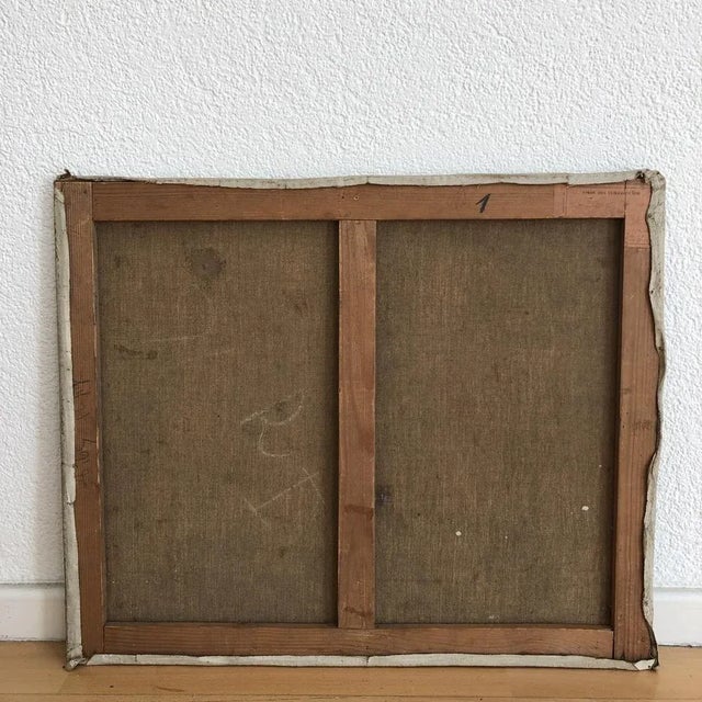 Alexis Louis Roche, Au bord du Rhône, près de Genève, Oil on Canvas For Sale - Image 8 of 9