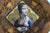 Gothic Leonardo Da Vinci "Lady With an Ermine" Decoupate Plate For Sale - Image 3 of 9