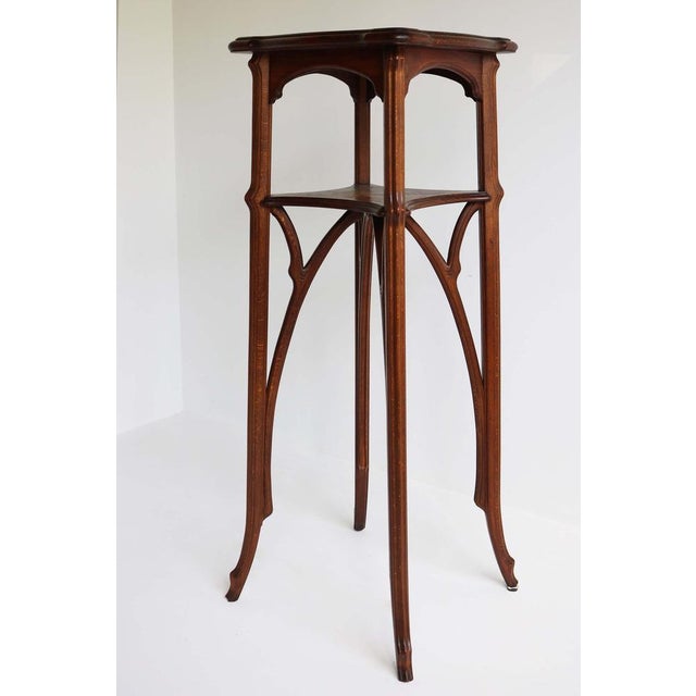 Art Nouveau Pedestal by Emile Gallé, 1900s For Sale - Image 11 of 18