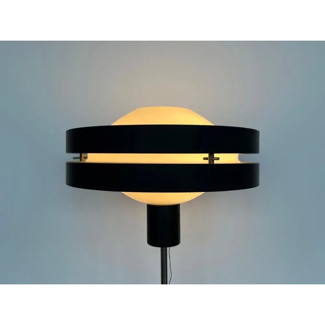 Metal Mid-Century Age Floor Lamp Saturn by Jaroslav Bejvl, Kamenicky Senov, 1970s For Sale - Image 7 of 9
