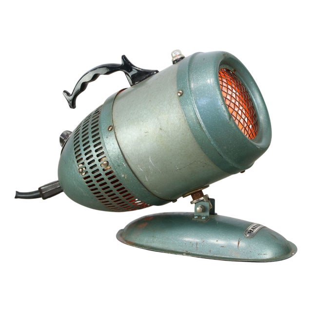 Mid-Century German Blue Table or Floor Lamp For Sale