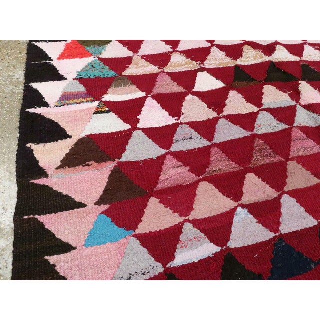 Textile Galerie Shabab Collection Mid-20th Century Persian Flatweave Kilim Rug For Sale - Image 7 of 10