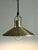 1970s Danish Brass Rise and Fall Pendant Lamp, 1970s For Sale - Image 5 of 11
