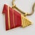Lanvin Gilded Serpentine Chain Necklace with Enamel Medallion For Sale - Image 9 of 10