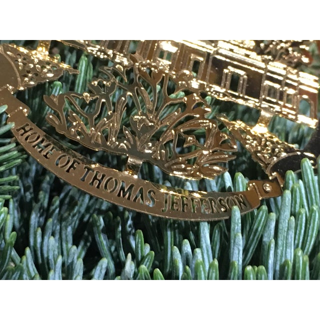 Monticello Christmas Tree Ornament Chairish