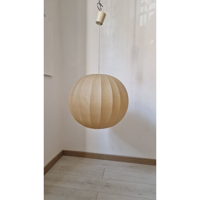 Vintage Sfera Chandelier in Cocoon, 1960s For Sale - Image 8 of 8