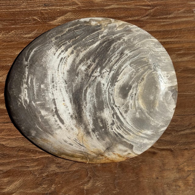 Stone Vintage Wooden Trinket Tray, 1980s For Sale - Image 7 of 11