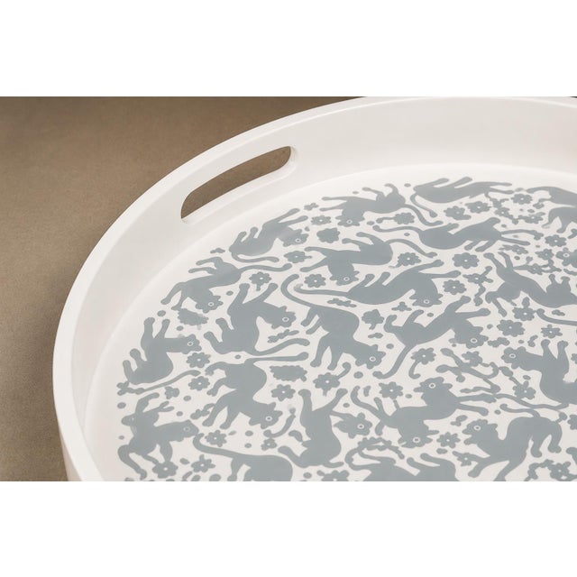 Large "Ocelote" Tray, Wood, Ensamble Artesano, 2024 For Sale - Image 4 of 11