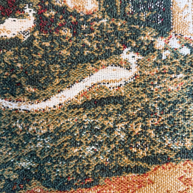 1990s Vintage Chatham Mills “Gone With the Wind” Tapestry Throw Blanket For Sale - Image 5 of 10